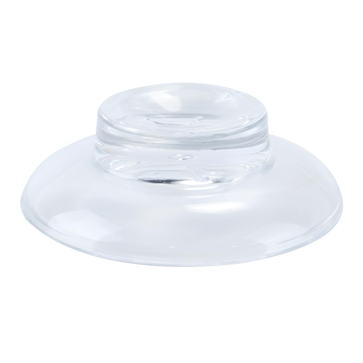 Orivin Glass Soap Dish Replacement Soap Dish Thick Clear Glass Universal Fit for Bathroom, Shower and Sink