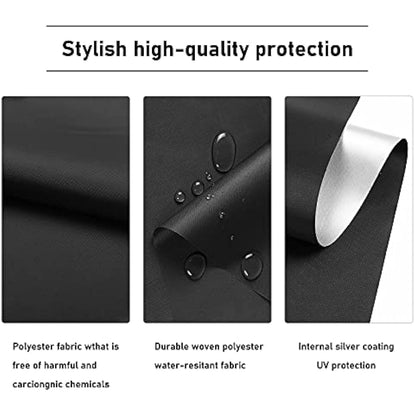 Bonna BBQ Grill Cover Waterproof for George Foreman Indoor and Outdoor 22460 and 22460-56 Barbecue Cover, Weber 1121004/1111004 BBQ Grill