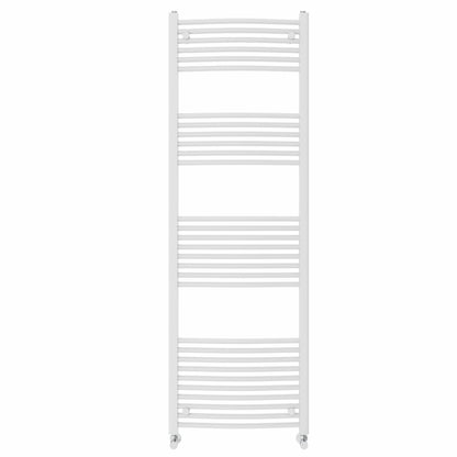 NRG Gloss White Curved Central Heating Towel Rail Radiator 1800×600mm