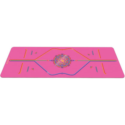 Liforme Travel Yoga mat – Patented Alignment System, Warrior-like Grip, Non-slip, Eco-friendly and Biodegradable, Ultra-lightweight, Sweat resistant, Long, Wide and Thick