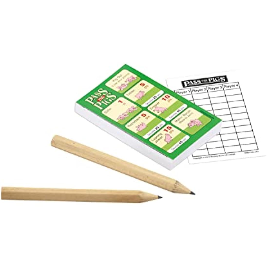 PASS THE PIGS Dice Game, The classic party and travel game, Will you get a Leaning Jowler? A Double Snouter?, first to 100 points wins, great gift for ages 6 plus