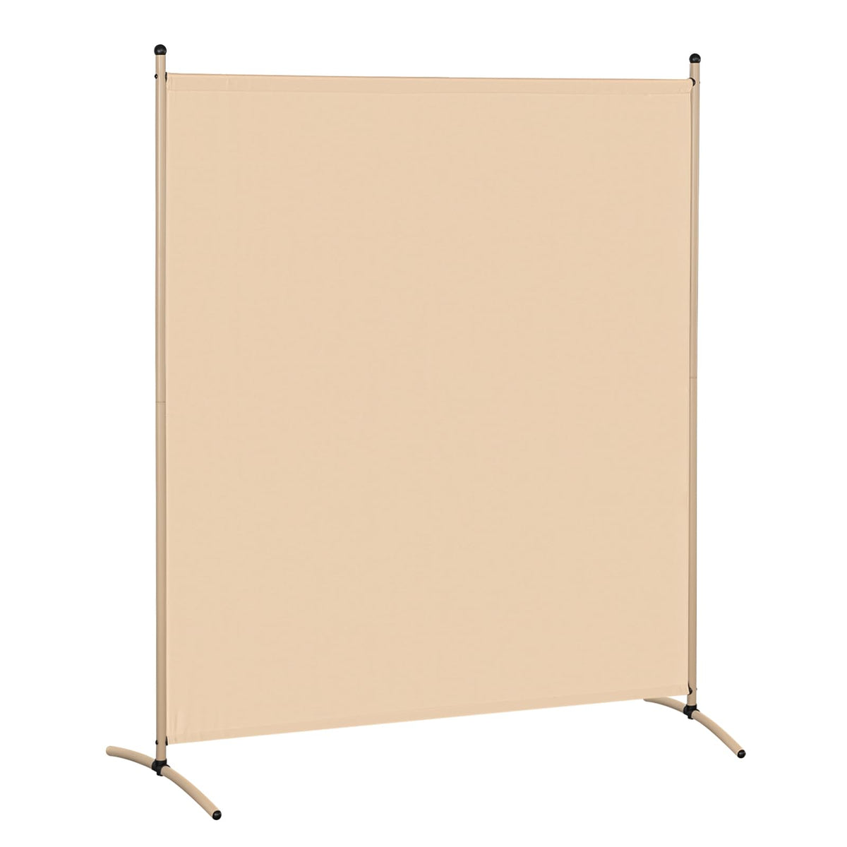 Angel Living 1 Panel Room Divider, Light Beige