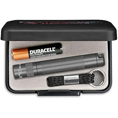 Maglite Solitaire LED Presentation Box Flashlight - Grey