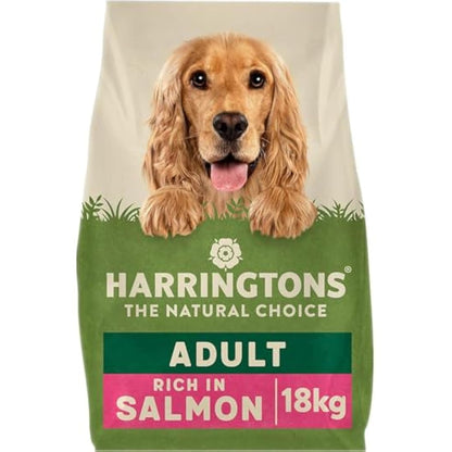 Harringtons Complete Dry Adult Dog Food Salmon & Potato 18kg - Made with All Natural Ingredients