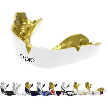 OPRO Instant Custom-Fit Mouthguard – Dentist Level Gum Shield Adult and Kids – OPRO Mouth Guard Boxing and MMA, Self-Fit Gum Shield Rugby and Hockey – Maximum Protection with Dental Warranty