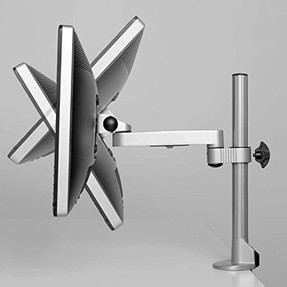 ThingyClub Monitor Desk Mount Bracket stand Arm for 10"-30" LCD LED Screens, Max VESA 100x100mm up to 8kg(17.6lbs) Weight Capacity (Single Arm)