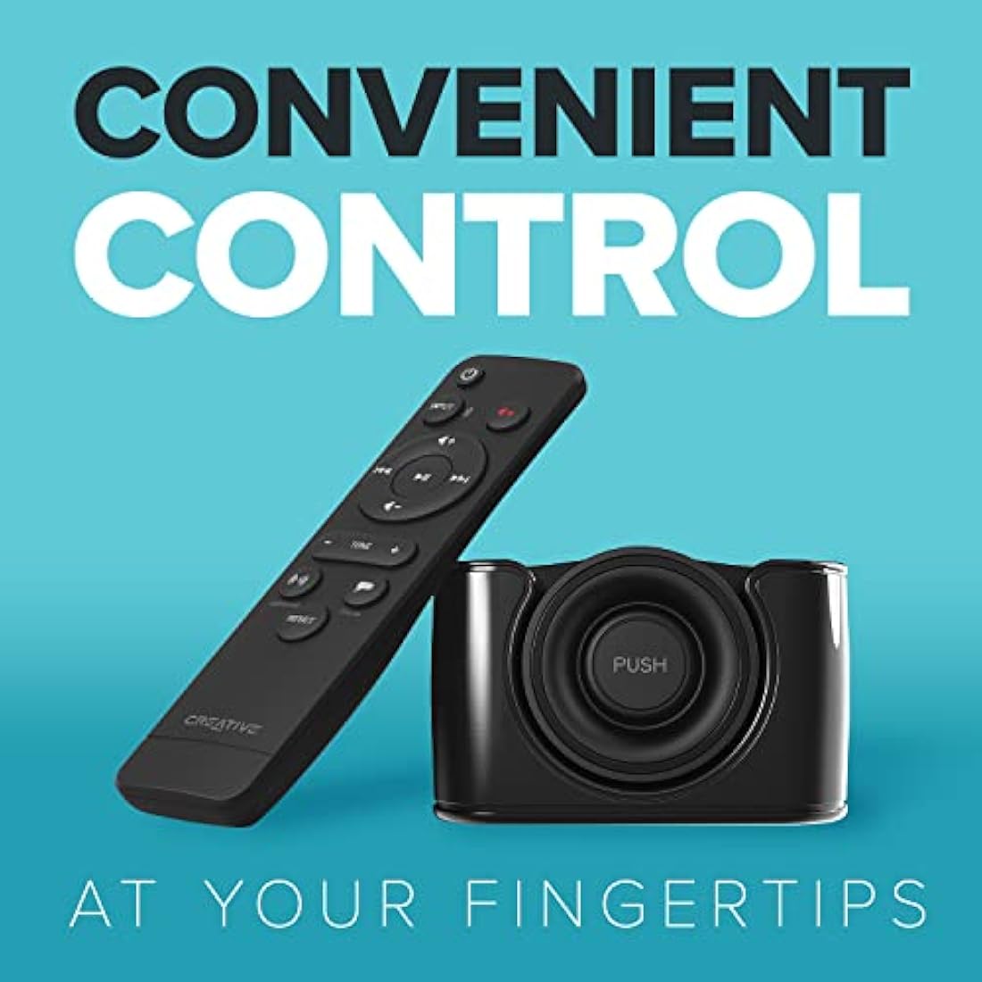 CREATIVE Stage SE Under-monitor Soundbar with USB Digital Audio and Bluetooth 5.3, Clear Dialog and Surround by Sound Blaster