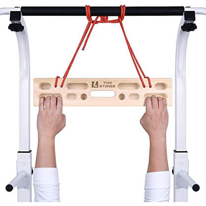 Compact Portable Fingerboard as Rock Climbing Training Boards with Edges and Pockets, Portable Climbing Hangboard as Rock Climbing Finger Strengthener Training Indoor and Outdoor (CJ-HB2055)