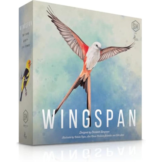 Stonemaier Games | Wingspan 2nd Edition | Board Game | Ages 14+ | 1-5 Players | 40-70 Minute Playing Time