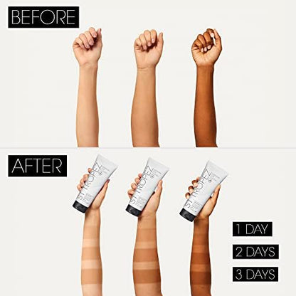 St. Tropez Self Tan Glow and Go Kit, Gradual Tan Moisturising Lotion 200ml, Face Tanning Tonic Glow Drops 30ml, Vegan, Fake Tan Beauty Kit
