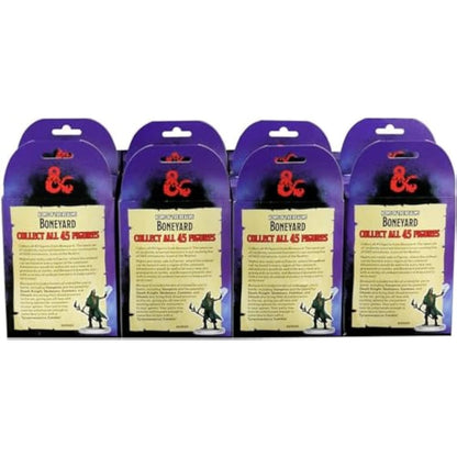 WizKids Dungeons and Dragons Icons of the Realms - Boneyard 8ct Brick (Set 18), DnD Miniatures