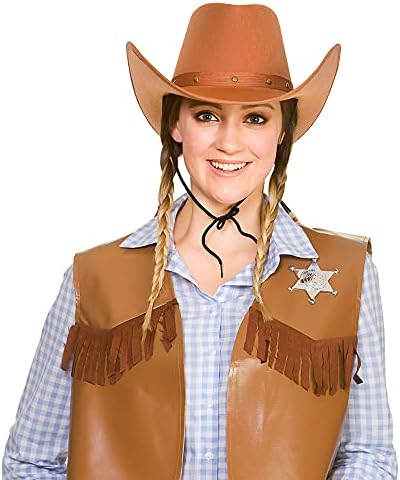 Wicked Costumes Adult Texan Cowboy Hat Fancy Dress Party Accessory