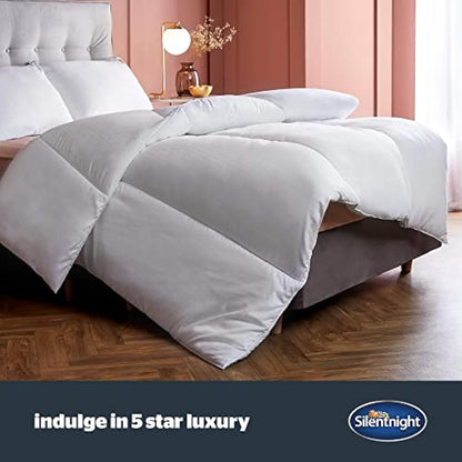 Silentnight Hotel Collection Double Duvet – 13.5 Tog Luxury Duvet Extra Warm and Cosy Quilt Ideal for Winter and Colder Nights – Hypoallergenic and Machine Washable – Double – 200 x 200cm