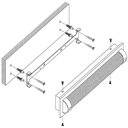 Eglo 97055 TOLORICO LED Bathroom Wall or Ceiling Light in Chrome and Crystal