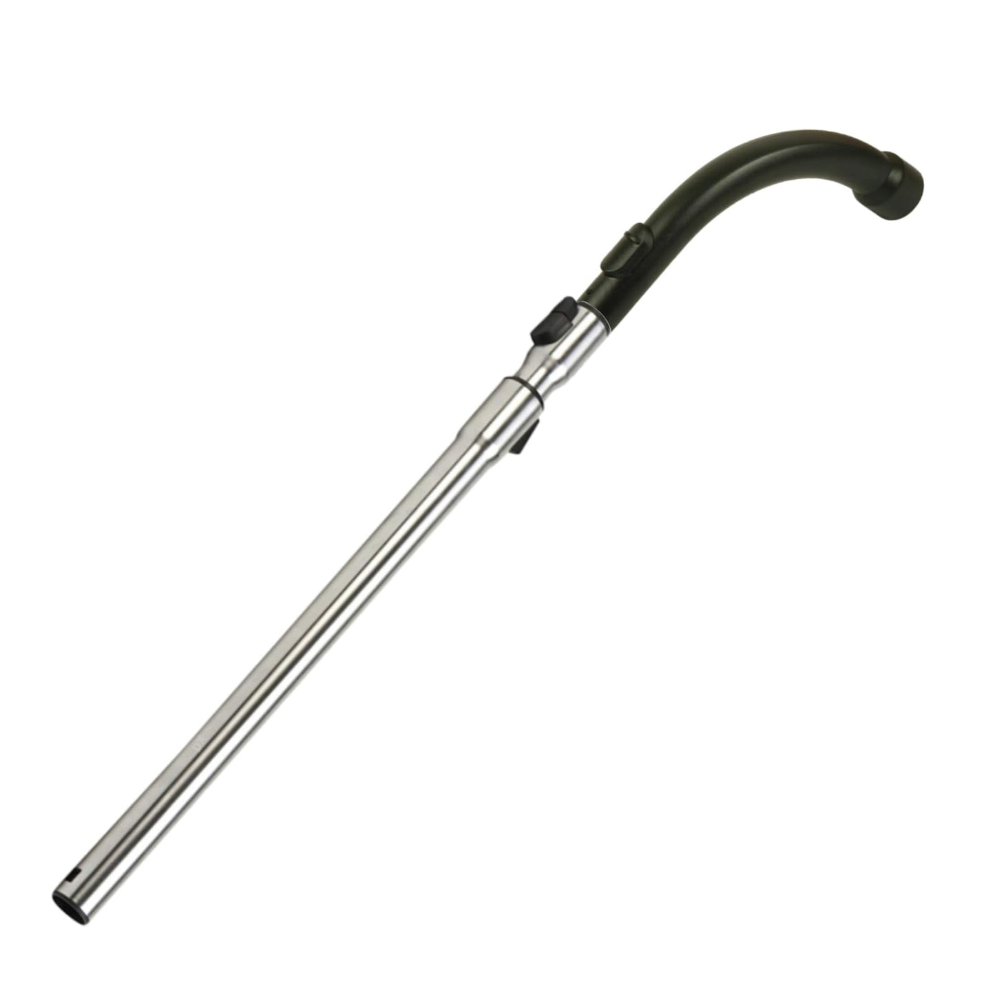 Telescopic Tube Wand Extension Rod + Vacuum Plastic Bent End Hose Curved Handle Replacement for Miele Complete C2 C3 S2 S5 S8 S2110 S6240 S8320 S5210