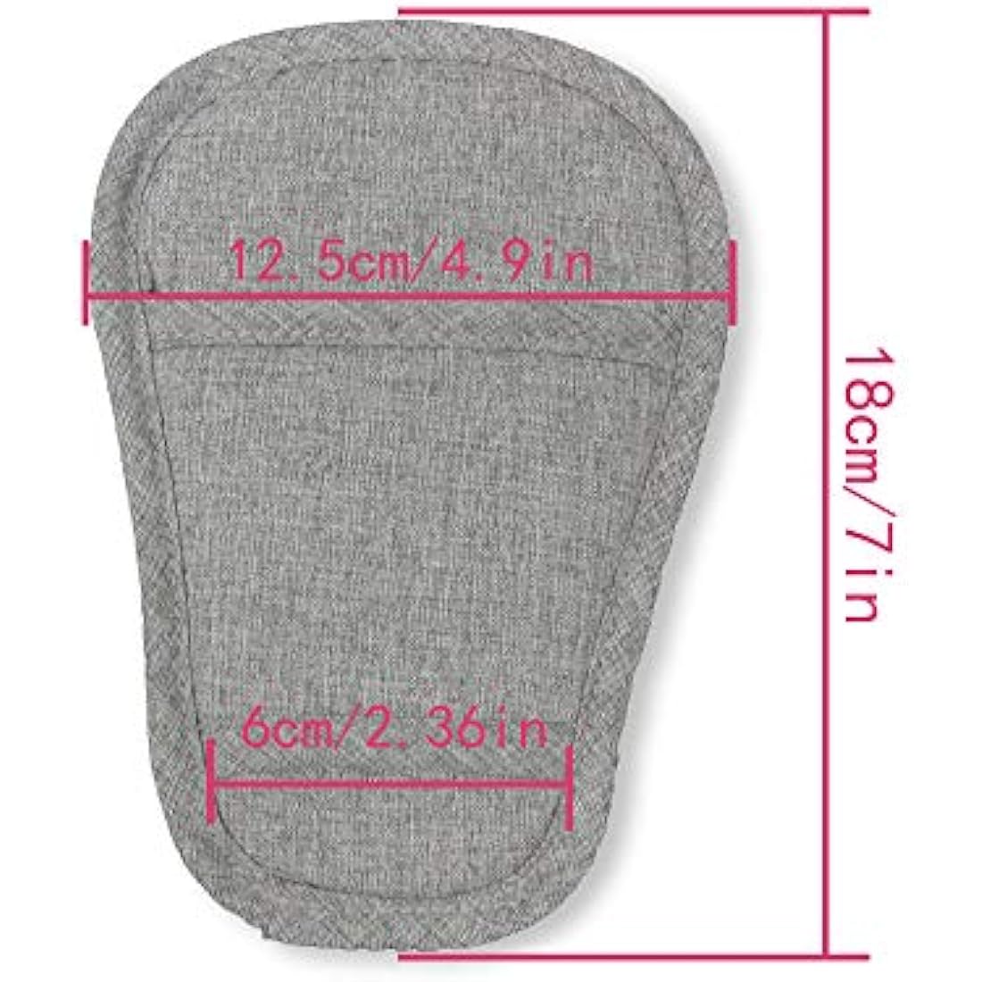 3 Piece Baby Stroller Car Seat Strap Covers & Crotch pad Universal Soft Seat Belt Cushion for Newborns Infants Kids (3 Pcs)