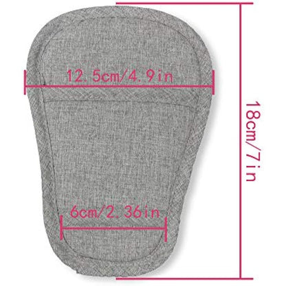 3 Piece Baby Stroller Car Seat Strap Covers & Crotch pad Universal Soft Seat Belt Cushion for Newborns Infants Kids (3 Pcs)