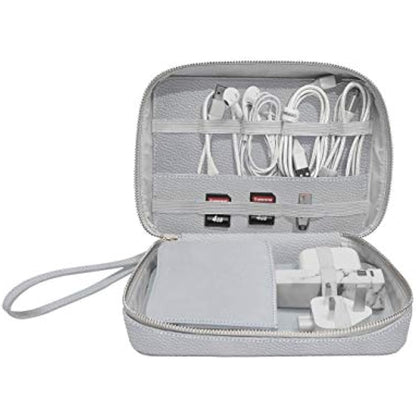 Stackers Pebble Grey Cable Tidy Bag