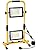Lightasea 200W LED Work Light, 20000LM Job Site Light with Metal Telescopic H Stand, IP66 Waterproof Portable Floodlight 6500K Cold White with 9.8ft Cord Plug & Switch for Workshop Garage Construction