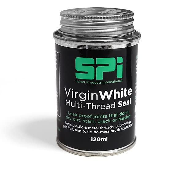 SPI Virgin White PTFE Thread Paste - Size 120ml