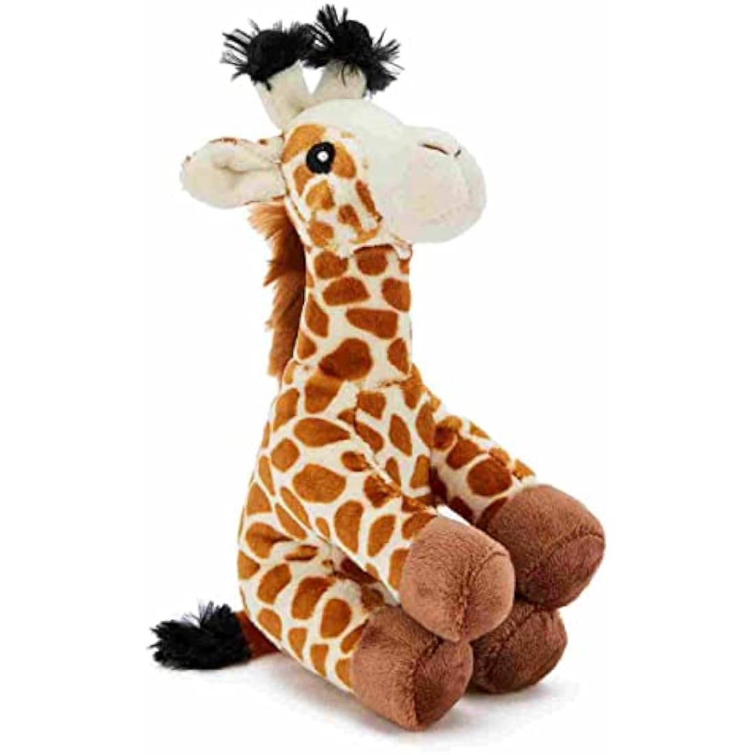 Zappi Co x3 Triple Pack of Childrens Playful Soft Cuddly Plush Toy realistic life like (12-15CM/5-6 Inches) (Elephant + Giraffe +Lion)