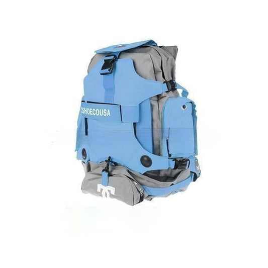 zalati Inline Skates Backpack Roller Skate Shoes Carrying Bag for Storage Easy to Carry Outdoor Sports - Blue, L