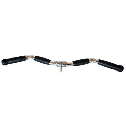 Barbell Cable Attachment For Cable Machines, Lat Pull Down Bar Cable Machine Attachments, Tricep Press Down Bar, Revolving Straight Curl Pulldown Bar