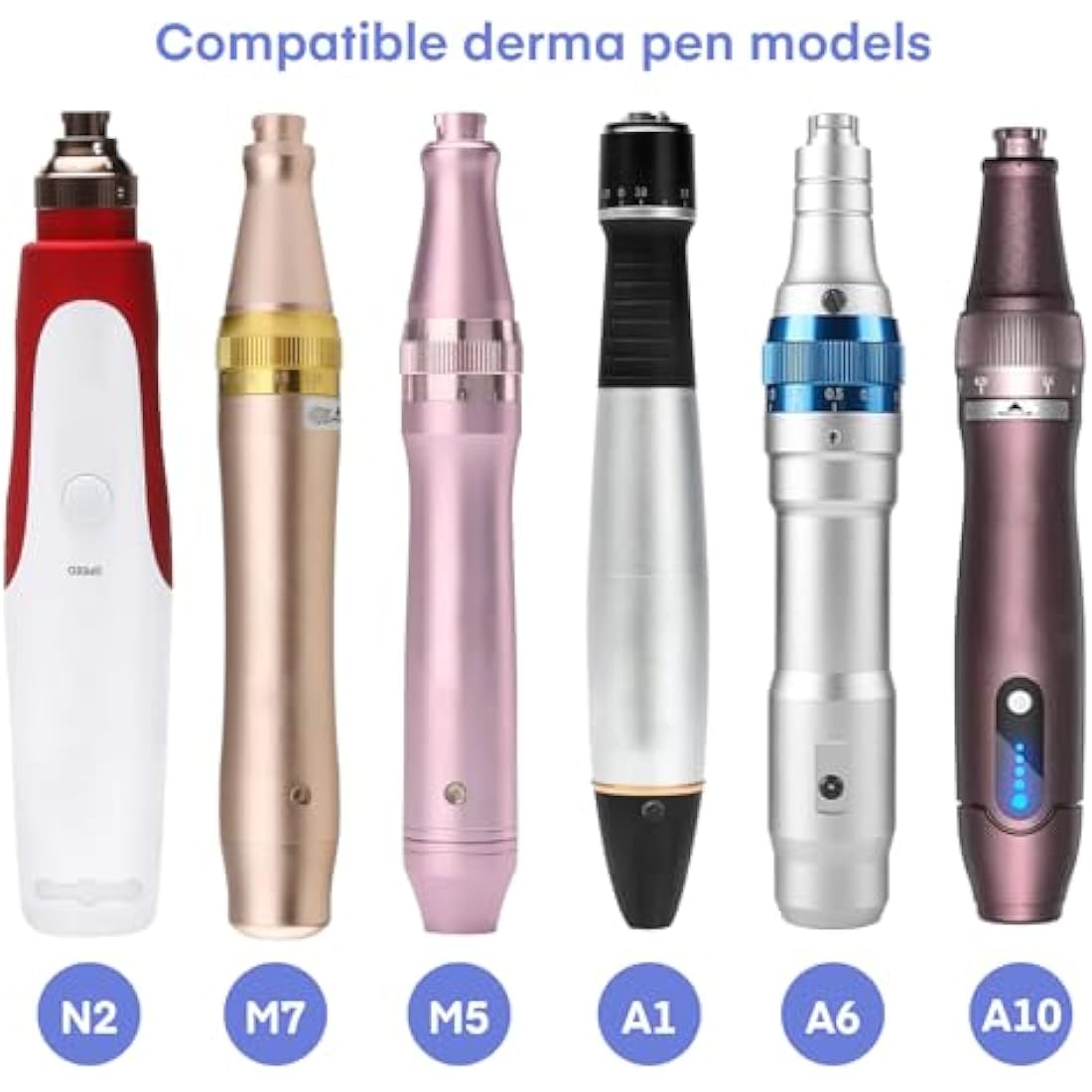 36 pin Micro Cartridges, 20pcs Replacement Cartridges for Ultima A6 Derma Pen Auto Microneedling System, Bayonet Type