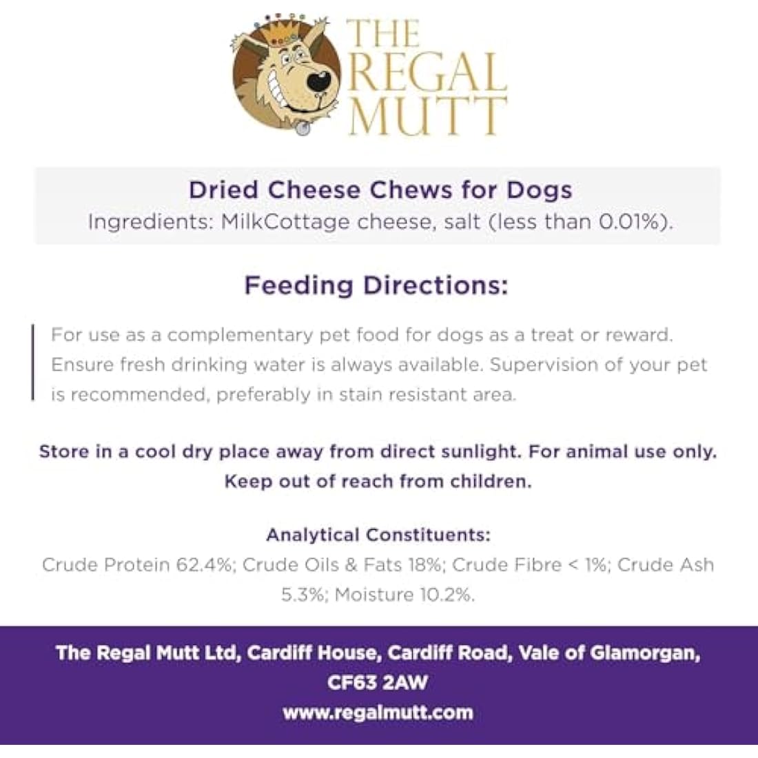 The Regal Mutt - Himalayan Yak Chew - Medium - Bag of 2
