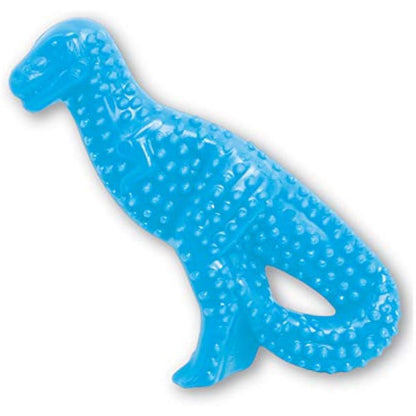 Nylabone Gentle Puppy Dog Teething Dental Dino Chew Toy, Chicken Flavour, Small, for Puppies Up to 11 kg
