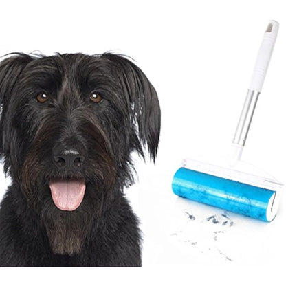 iLifeTech Large Lint Roller 20CM Wide Resuable Dog Cat Hair Remover Set