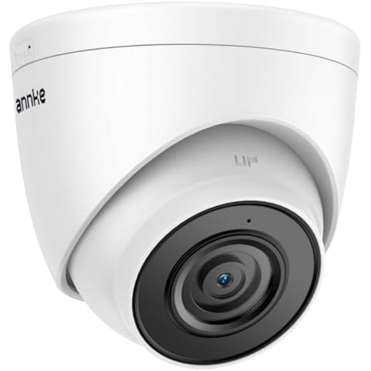 ANNKE 5MP PoE CCTV Camera Outdoor, 3K Super HD Security Camera with Human/Vehicle Detection & 100ft Night Vision, Compatible with Alexa, IP67 Weatherproof, MicroSD Slot