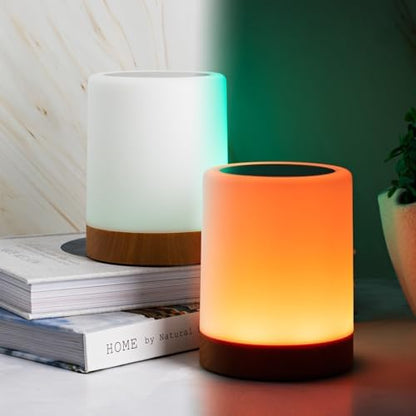 LuvLink Friendship Lamp v2 Extended WiFi Range - Simple Bluetooth Setup (Set of Two)