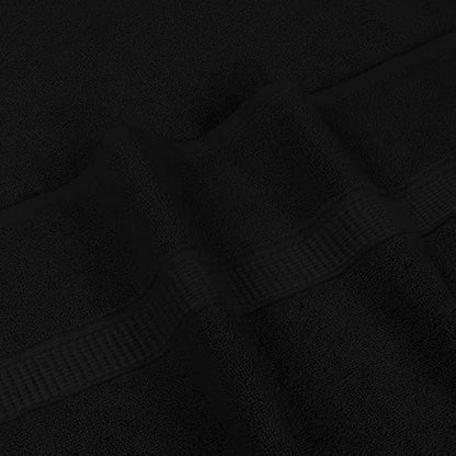Utopia Towels - Premium Jumbo Bath Sheet (90 x 180 cm, 2 Pack) - 100% Ring Spun Cotton Highly Absorbent and Quick Dry Extra Large Bath Sheet - Super Soft Hotel Quality Towel (Black)