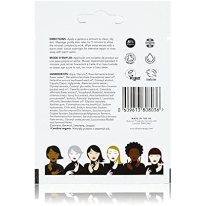 Nourish London Probiotic Multi-Mineral Repair Mask 30ml | Anti- Ageing Cream Face Mask | Nutrient-Rich | Cruelty-Free | 100% Vegan | Multi Award Winning