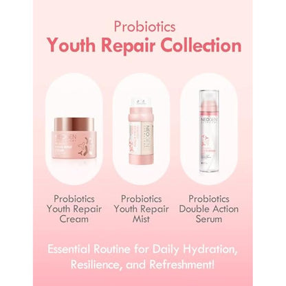 DERMALOGY by NEOGENLAB Probiotics Youth Repair Cream 1.76 oz (50g) - Firming & Wrinkles Care Anti-Aging Moisturizer with Probiotics Lactobacillus & Bifida & Collagen - Korean Skin Care
