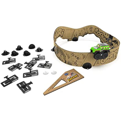 VTech Car-Board Racers Starter Set, Cardboard Race Track for Kids, Car Playset with Included 4x4 Vehicle, For Children age 5, 6, 7 + Years, English Version