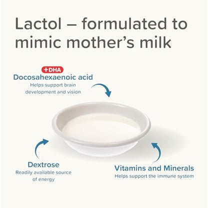 Beaphar - Lactol Puppy Milk 500g - Milk Replacer & Complete Feed for Newborn & Weaning Puppies - For growth & development - Contains DHA, Vitamins & Minerals - Ideal for Hand-Rearing - Use from Birth