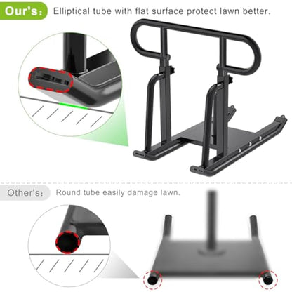 Kipika Weight Sled, Fitness Sled, Fitness Strength Training Sled, Speed Training Sled - Heavy-Duty Weight Training Equipment for Muscle Building and Explosive Power - Suitable for 1” & 2“ Weight Plate