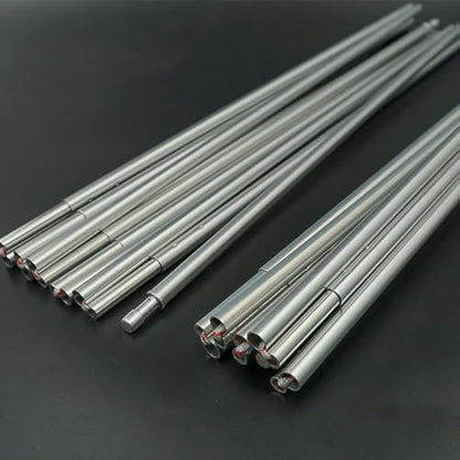 Tent Poles Replacement 3.6 m 4 m 4.4 m Aluminum Tent Rod 8 mm Flexible Tent Poles Bendy Outdoor Camping Collapsible Tent Frame Repair Accessory