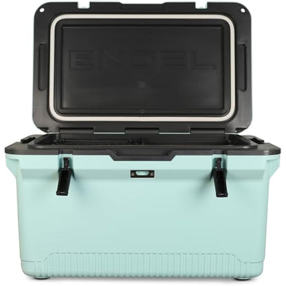 ENGEL Ultra-Light 56.8 L Cooler Box - Injection Molded Cool Box Large Enough for 80 Cans, Keeps Ice up to 7 Days, Camping Cooler Suitable for Picnics, Festivals, Beach & Travel, 75 x 45.7 x 43.2 CM