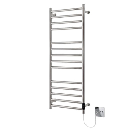Manissa Siena Stainless Steel Electric Heated Towel Rail 300mm W x 1000mm H