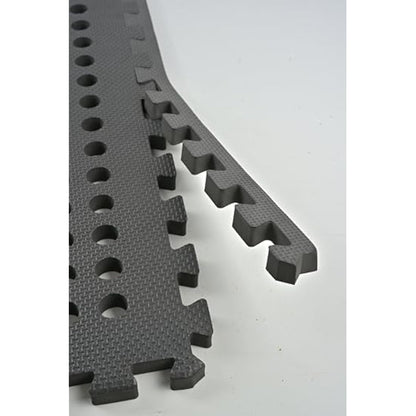 OUTDOOR EVA Foam Ground Mats Tiles - Interlocking - 6pk 24sq ft - Camping Caravan Tent Toys Trampoline Pool HotTub