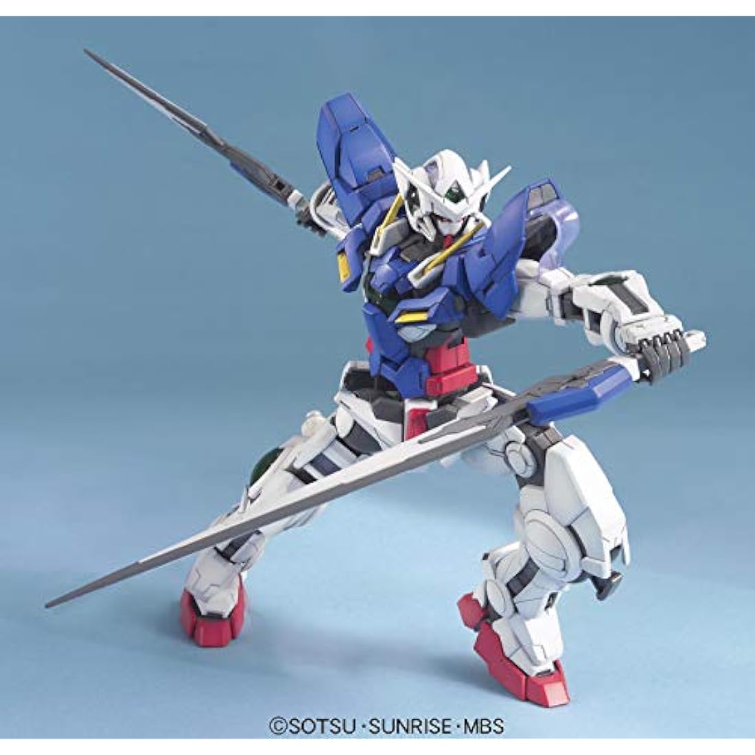 Bandai Hobby - Gundam 00 - Gundam Exia, Bandai Spirits MG 1/100 Model Kit (183241), Green