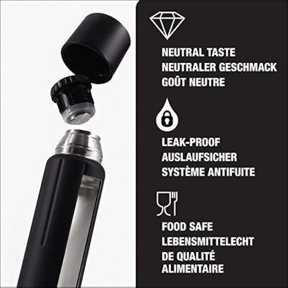 SIGG - Insulated Water Bottle - Thermo Flask Gemstone IBT - with Cup - Leakproof - Lightweight - BPA Free - 18/8 Stainless Steel - 0.5L / 0.75L / 1.1L