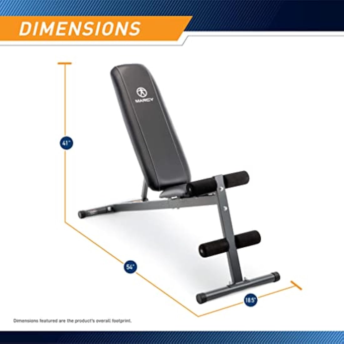 Marcy Utility Bench SB-261, weight bench, incline/decline, adjustable, home gym, full body workout