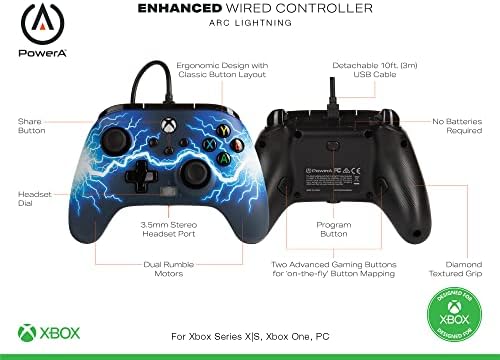 Enhanced Wired Cont X/S Arc Lightning