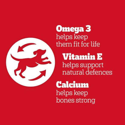 Pedigree Rodeo 84 Sticks, Dog Treats with Chicken - no artificial Colours or Flavours providing tasty Nutrients, Vitamins, Minerals and Omega 3, Pack of 12 (12 x 7)