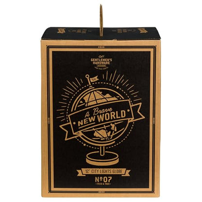 Gentlemen's Hardware A Sophisticated Addition to Your Home Decor, Blue, Globe Size: 25.4cm w x 25.4cm h x 25.4cm d