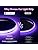BTF-LIGHTING FCOB SPI RGB Flexible High Density LED Strip COB WS2811 IC LED Strip 5M 720LEDs/m 21W/M DC12V White PCB IP30 Chasing Colour(Without Controller and Power Supply)
